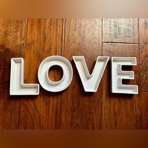 L. O. V. E. Candy Dishes